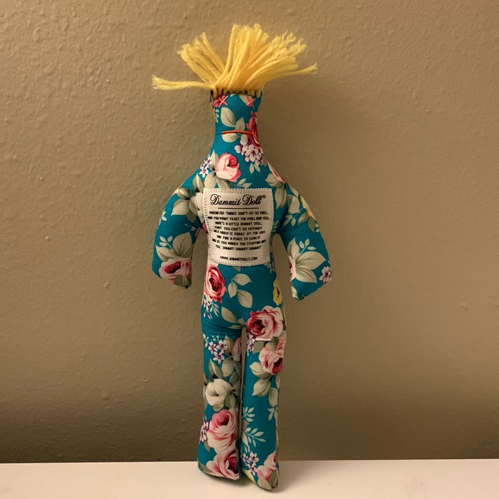 Floral Dammit Doll